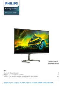 Manual Philips 27M1N5200PA Momentum 5000 Monitor LED