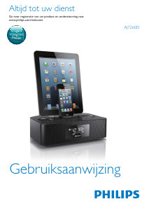 Handleiding Philips AJ7260D Speakerdock