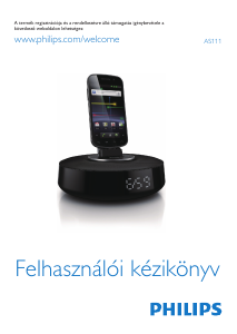 Használati útmutató Philips AS111 Hangszóró dokkoló