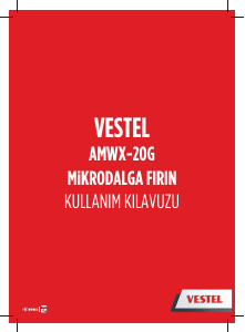 Kullanım kılavuzu Vestel AMWX-20G Mikrodalga