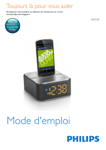 Mode d’emploi Philips AS130 Station d’accueil