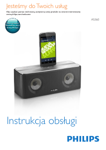 Instrukcja Philips AS360 Głośnik ze złączem