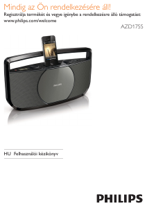 Használati útmutató Philips AZD1755 Hangszóró dokkoló