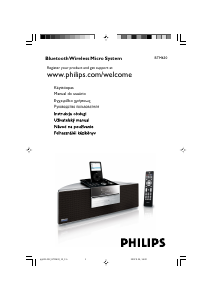Használati útmutató Philips BTM630 Hangszóró dokkoló