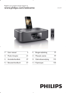 Manuál Philips DC291 Reproduktorová sada