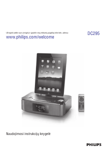 Vadovas Philips DC295 Garsiakalbio dokas