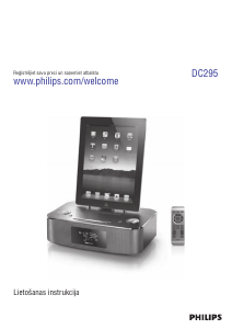 Rokasgrāmata Philips DC295 Skaļruņa dokstacija