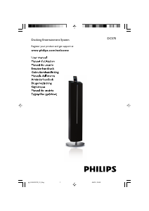 Manual Philips DC570 Speaker Dock