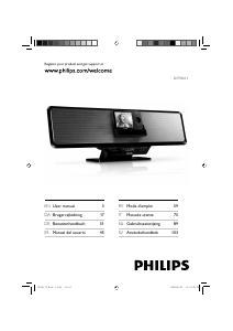 Brugsanvisning Philips DC950 Højttalerdock