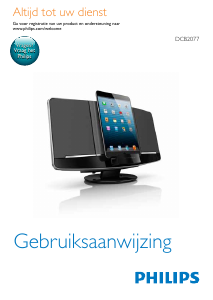 Handleiding Philips DCB2077 Speakerdock