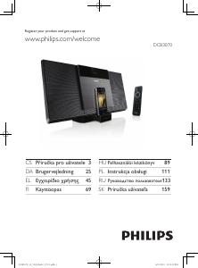 Návod Philips DCB3070 Dokovacia stanica na mobilné zariadenie