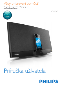 Návod Philips DCM2260 Dokovacia stanica na mobilné zariadenie