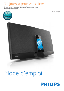 Mode d’emploi Philips DCM2260 Station d’accueil