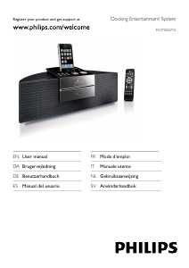 Handleiding Philips DCM250 Speakerdock