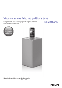 Vadovas Philips DCM3155 Garsiakalbio dokas