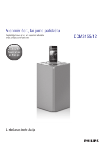 Rokasgrāmata Philips DCM3155 Skaļruņa dokstacija