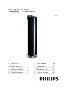 Brugsanvisning Philips DCM580 Højttalerdock