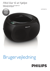 Brugsanvisning Philips AZ100R Stereo sæt
