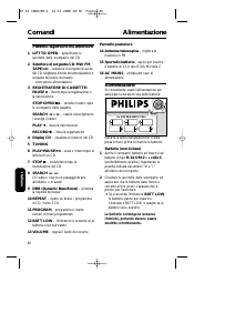Bruksanvisning Philips AZ1018 Stereoanläggning