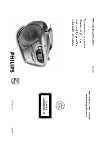 Návod Philips AZ1032 Stereo súprava