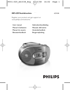 Mode d’emploi Philips AZ1038 Stéréo