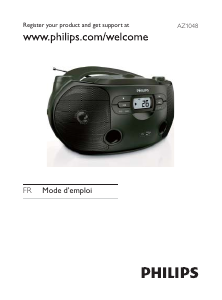 Mode d’emploi Philips AZ1048 Stéréo
