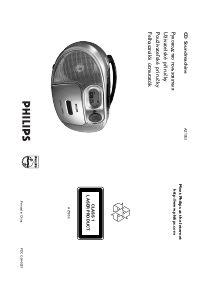 Руководство Philips AZ1053 Стерео-система