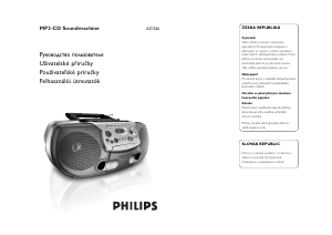 Návod Philips AZ1226 Stereo súprava