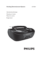 Brugsanvisning Philips AZ1330D Stereo sæt