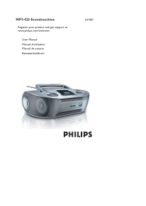 Mode d’emploi Philips AZ1833 Stéréo