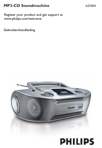 Handleiding Philips AZ1834 Stereoset