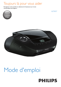 Mode d’emploi Philips AZ1837 Stéréo