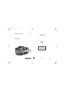 Bedienungsanleitung Philips AZ3068 Stereoanlage