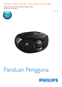 Panduan Philips AZ318B Set Stereo