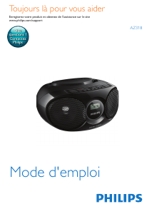 Mode d’emploi Philips AZ318B Stéréo