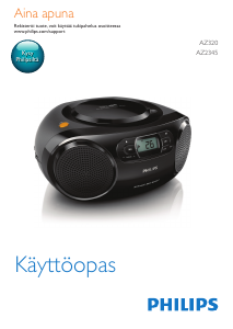 Käyttöohje Philips AZ320 Stereosetti