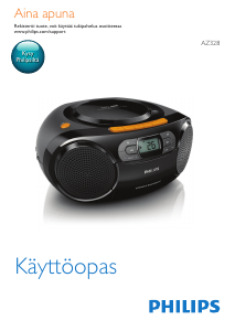 Käyttöohje Philips AZ328 Stereosetti