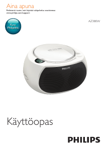 Käyttöohje Philips AZ380W Stereosetti