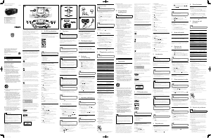 Käyttöohje Philips AZ3831 Stereosetti