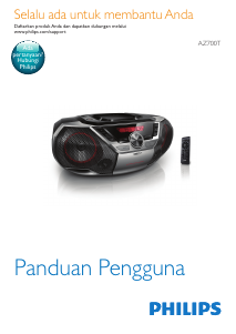 Panduan Philips AZ700T Set Stereo