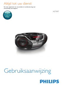 Handleiding Philips AZ700T Stereoset