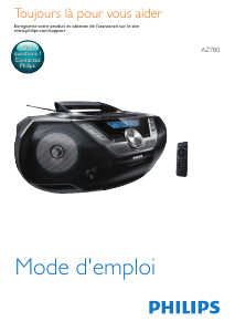 Mode d’emploi Philips AZ780 Stéréo