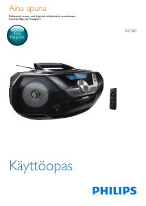 Käyttöohje Philips AZ780 Stereosetti