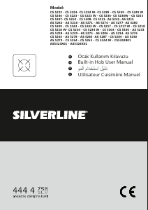 Handleiding Silverline CS 5217 W Kookplaat