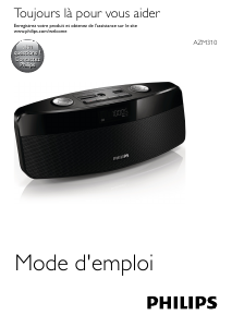 Mode d’emploi Philips AZM310 Stéréo