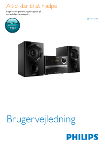 Brugsanvisning Philips BTB1370 Stereo sæt