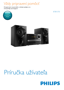 Návod Philips BTB1370 Stereo súprava
