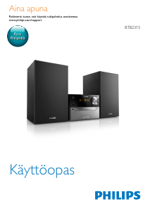 Käyttöohje Philips BTB2315 Stereosetti