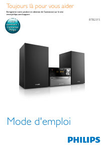 Mode d’emploi Philips BTB2315 Stéréo