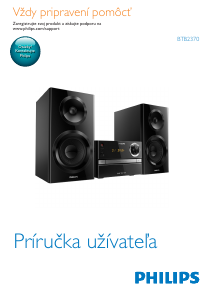 Návod Philips BTB2370 Stereo súprava